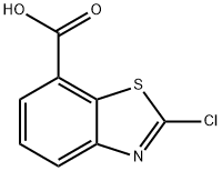 2-氯-7-羧基苯并噻唑, 1379324-66-9, 结构式
