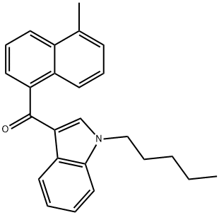 JWH 122 5-methylnaphthyl isomer 结构式