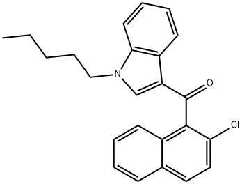 JWH 398 2-chloronaphthyl isomer 结构式
