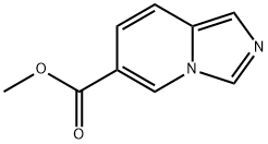 咪唑[1,5-A]吡啶-6-甲酸甲酯 结构式