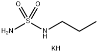 SulfaMide, N-propyl-,(potassiuM salt)(1:1) Structure