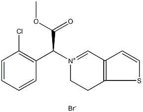 氯吡格雷溴化吡啶杂质, 1396607-49-0, 结构式