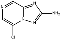 5-氯-[1,2,4]三唑并[1,5-A]吡嗪-2-胺, 1454653-85-0, 结构式
