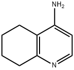 5,6,7,8-TETRAHYDROQUINOLIN-4-AMINE 结构式