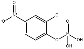 2-Chloro-4-nitrophenyl phosphate Structure