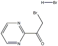 2-溴-1-(嘧啶-2-基)乙-1-酮氢溴酸盐, 1588441-02-4, 结构式