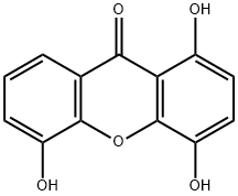1,4,5-三羟基吨酮 结构式