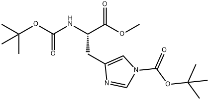4-(2-((TERT-ブチルトキシカルボニル)アミノ)-3-メトキシ-3-オキソプロピル)-1H-イミダゾール-1-カルボン酸TERT-ブチル