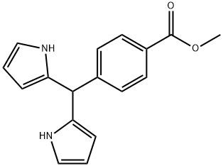 5-(4- 羧甲基苯基)二吡咯亚甲基化合物, 167482-99-7, 结构式