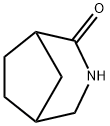 3-氮杂双环[3.2.1]辛烷-2-酮 结构式