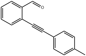 2 - [2 - (4 - Methyl phenyl) ethinyl] benzaldehyde|2 - [ 2 -(4-甲基苯基)乙炔基]苯甲醛