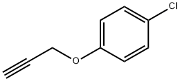 1-Chloro-4-(2-propyn-1-yloxy)-benzene, 19130-39-3, 结构式