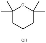 2,2,6,6-テトラメチル-テトラヒドロピラン-4-オール 化学構造式