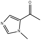 1-(1-メチル-1H-イミダゾール-5-イル)エタノン 化学構造式
