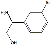 (R)-间溴苯甘氨醇, 209963-04-2, 结构式