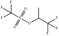 1,1,1-三氟丙烷-2-基三氟甲烷磺酸酯 结构式