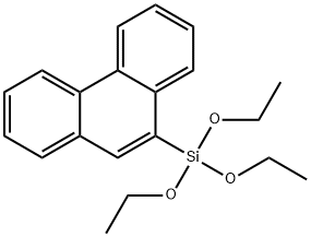 9 - 菲基三乙氧基硅烷, 21591-53-7, 结构式