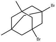 5,7-Dimethyl-1,3-dibromoadamantane Structure