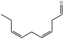 顺-3,顺-6-壬二烯醛 结构式