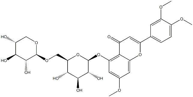 LETHEDIOSIDE A, 221289-31-2, 结构式