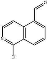 1-氯异喹啉-5-甲醛 结构式