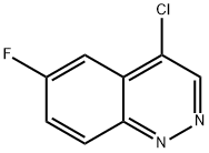 4-氯-6-氟噌啉 结构式