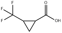 2-(trifluoroMethyl)cyclopropanecarboxylic acid Structure