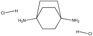 ビシクロ[2.2.2]オクタン-1,4-ジアミン二塩酸塩 化学構造式