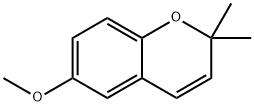 6-甲氧基-2,2-二甲基-2H-色烯, 22927-97-5, 结构式