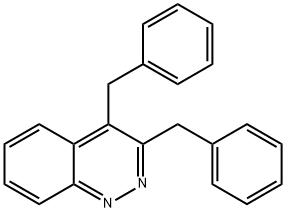 3,4-Dibenzylcinnoline Structure