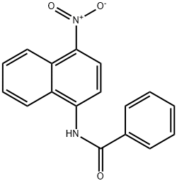 N-(4-Nitro-1-naphthyl)benzaMide Structure