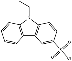 9-ethyl-9H-carbazole-3-sulfonyl chloride Structure