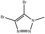 4,5-二溴-1-甲基-1,2,3-三氮唑, 25537-64-8, 结构式