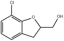 (7-Chloro-2,3-dihydrobenzofuran-2-yl)Methanol Structure