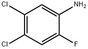 3,4-二氯-6-氟苯胺 结构式
