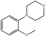 2-(4-モルホリニル)アニソール 化学構造式