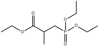 3-(二乙氧基膦酰基)-2-甲基丙酸乙酯, 30336-95-9, 结构式