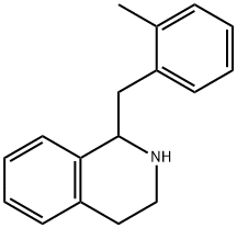 1-(2-甲苄基)-1,2,3,4-四氢异喹啉 结构式