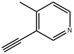 3-Ethynyl-4-Methylpyridine Struktur