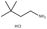 3,3-dimethylbutan-1-amine hydrochloride Structure