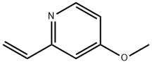 4-メトキシ-2-ビニルピリジン 化学構造式