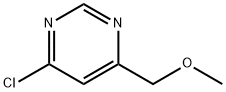 4-クロロ-6-(メトキシメチル)ピリミジン 化学構造式