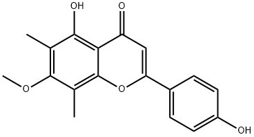 SIDEROXYLIN, 3122-87-0, 结构式