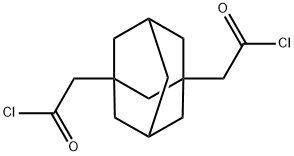1,3-金刚烷二乙酰氯, 31898-14-3, 结构式
