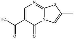 2-Methyl-5-oxo-[1,3]thiazolo[3,2-a]pyriMidine-6-carboxylic acid Structure