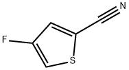 4-Fluorothiophene-2-carbonitrile Struktur
