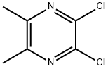 2,3-二氯-5,6-二甲基吡嗪 结构式
