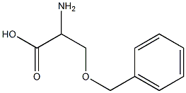 O-苄基-DL-丝氨酸 结构式