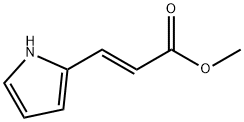 (E)-3-(1H-吡咯-2-基)丙烯酸甲酯, 32585-91-4, 结构式