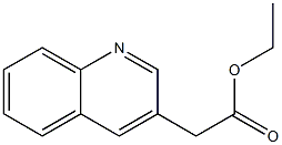 ethyl 2-(quinolin-3-yl)acetate Structure